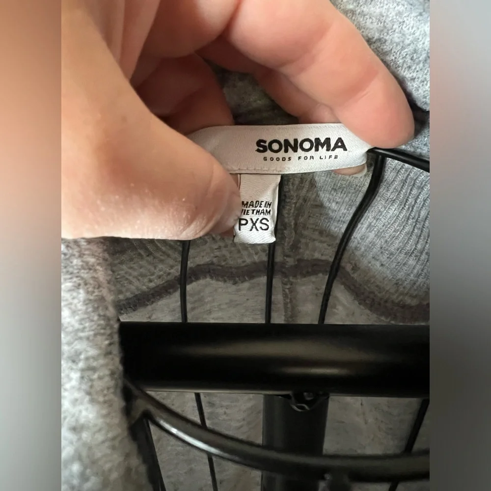 Sonoma - PSX - Grey Kangaroo Pocket Sweater - Picture 4 of 6